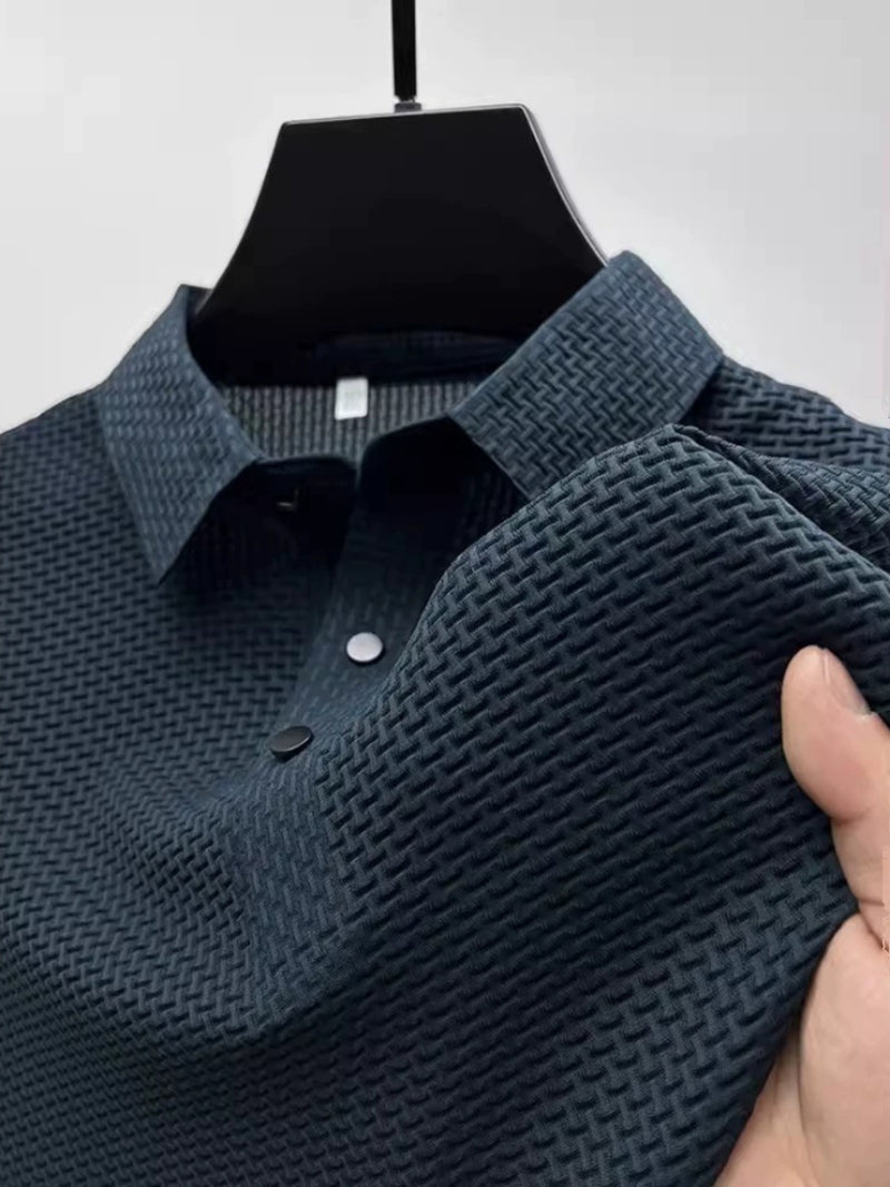Smart Fabric Breathable Polo Shirt Bundle [BUY 2 GET 5]