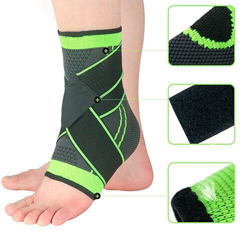 Orthopedic Sports Ankle Support with X-Lock System