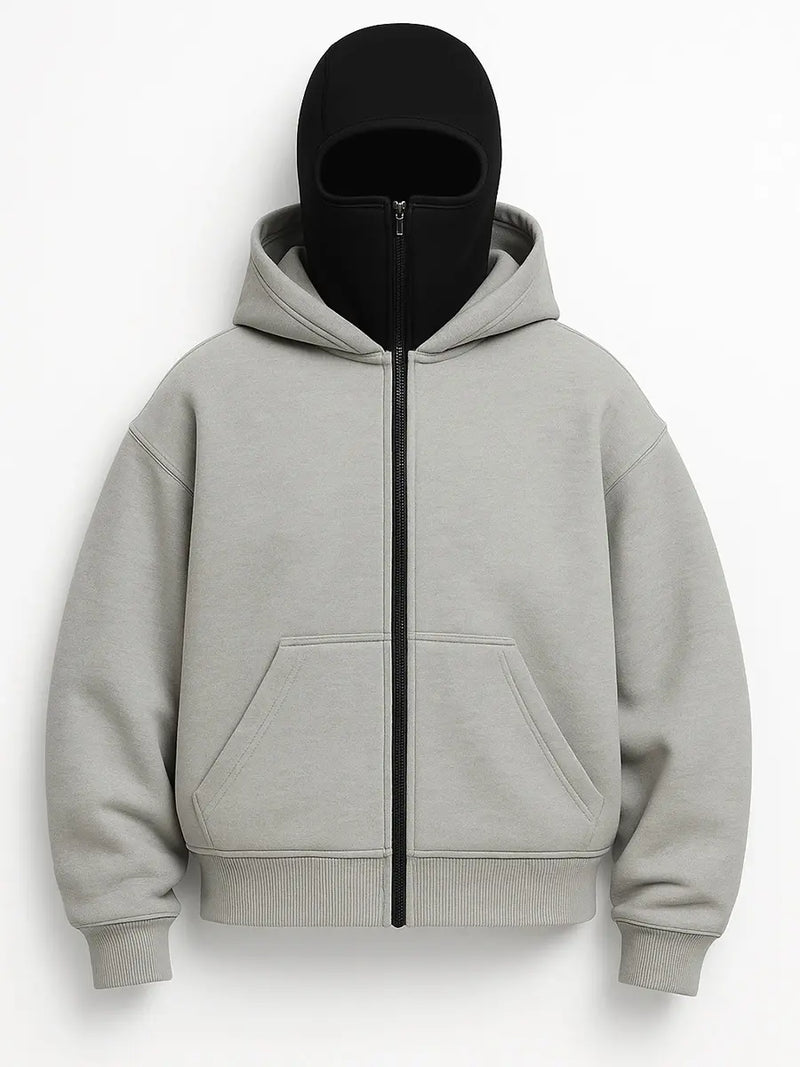 Aura Minimal Smart Hoodie - With Built-in Balaclava