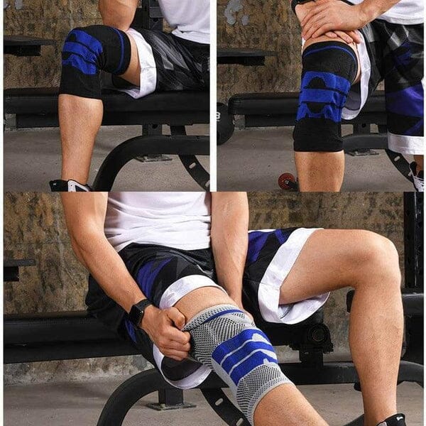 Pair of Anatomical Compression Knee Sleeves